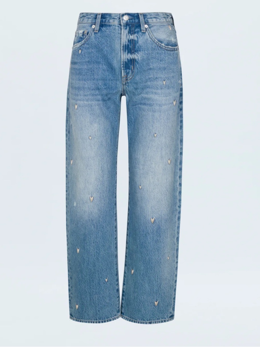 PISTOLA Lexi Bowed Straight Jean in Vintage Confetti | Size 29 - Picture 6 of 16